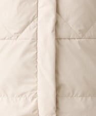 OLUAV01319 eur3(エウルキューブ) 【大きいサイズ】マットタフタダウンコート ベージュ(82)