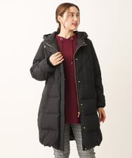 OLUAV01319 eur3(エウルキューブ) 【大きいサイズ】マットタフタダウンコート ブラック(94)