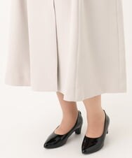 OLUBA04239 eur3(エウルキューブ) 【大きいサイズ】ノーカラーロングコート グレージュ(89)