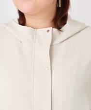 OLUBD08199 eur3(エウルキューブ) 【WEB先行販売】【大きいサイズ】キルトコンビアウター ベージュ(82)