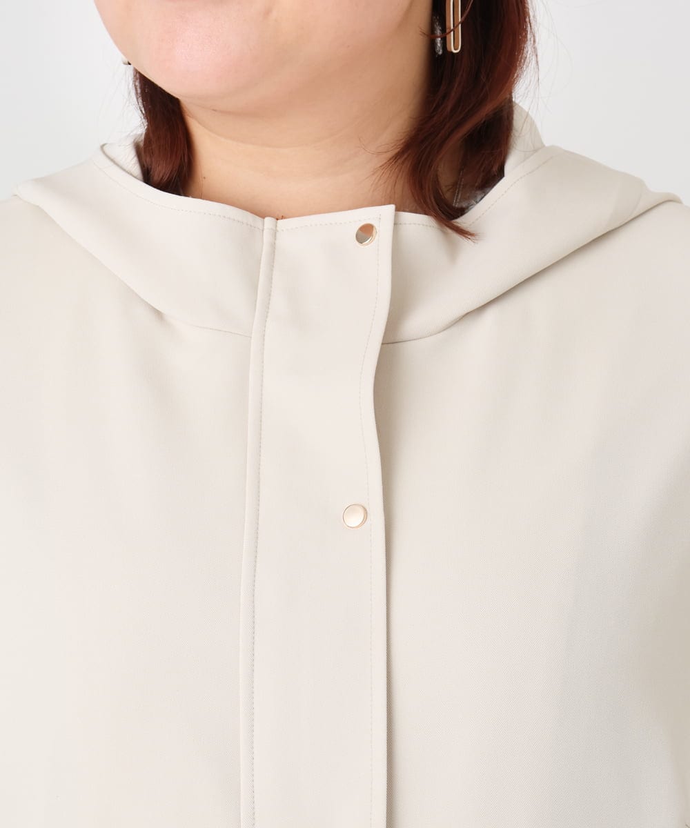 OLUBD08199 eur3(エウルキューブ) 【WEB先行販売】【大きいサイズ】キルトコンビアウター ベージュ(82)