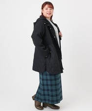 OLUBD08199 eur3(エウルキューブ) 【WEB先行販売】【大きいサイズ】キルトコンビアウター ブラック(94)