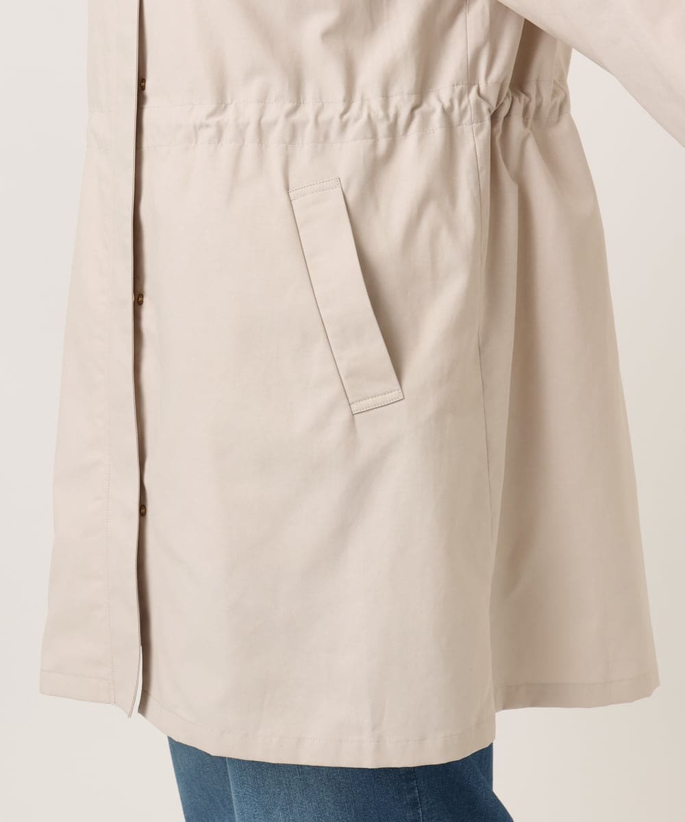 OLUCD01199 eur3(エウルキューブ) 【WEB先行販売】【大きいサイズ】フィーディーコート グレージュ(89)