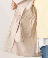 OLUCD01199 eur3(エウルキューブ) 【WEB先行販売】【大きいサイズ】フィーディーコート グレージュ(89)