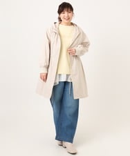 OLUCD01199 eur3(エウルキューブ) 【WEB先行販売】【大きいサイズ】フィーディーコート グレージュ(89)