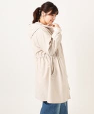 OLUCD01199 eur3(エウルキューブ) 【WEB先行販売】【大きいサイズ】フィーディーコート グレージュ(89)