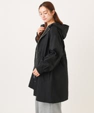 OLUCD01199 eur3(エウルキューブ) 【WEB先行販売】【大きいサイズ】フィーディーコート ブラック(94)