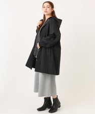 OLUCD01199 eur3(エウルキューブ) 【WEB先行販売】【大きいサイズ】フィーディーコート ブラック(94)