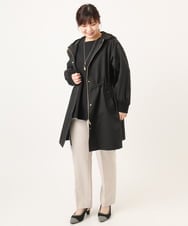 OLUCD01199 eur3(エウルキューブ) 【WEB先行販売】【大きいサイズ】フィーディーコート ブラック(94)