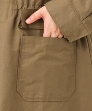 OLUKD05199 eur3(エウルキューブ) 【WEB先行販売】【大きいサイズ】モッズ風フーディ―コート カーキ