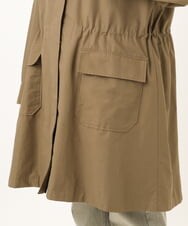 OLUKD05199 eur3(エウルキューブ) 【WEB先行販売】【大きいサイズ】モッズ風フーディ―コート カーキ