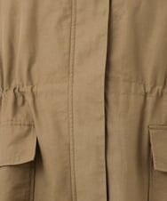OLUKD05199 eur3(エウルキューブ) 【WEB先行販売】【大きいサイズ】モッズ風フーディ―コート カーキ