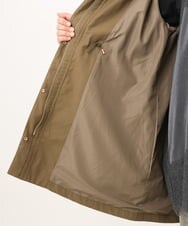 OLUKD05199 eur3(エウルキューブ) 【WEB先行販売】【大きいサイズ】モッズ風フーディ―コート カーキ