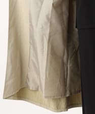 OLULA05199 eur3(エウルキューブ) 【WEB先行販売】【大きいサイズ】ノーカラーロングコート ベージュ(82)