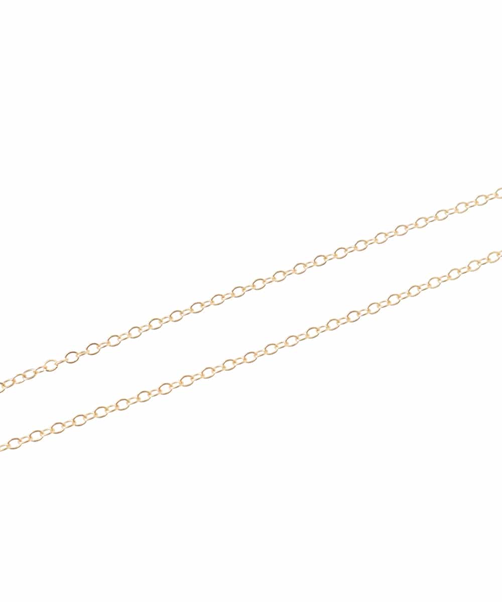 OZ2AA40039 eur3(エウルキューブ) リングトップネックレス ゴールド