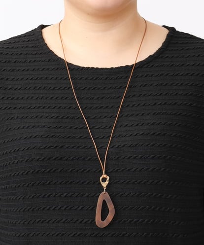 OZ2AA41039 eur3 変形モチーフサークルネックレス