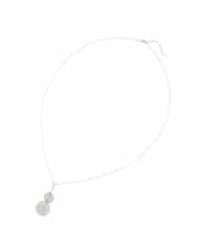 OZ2AA45039 eur3(エウルキューブ) サークルモチーフロングネックレス シルバー(96)