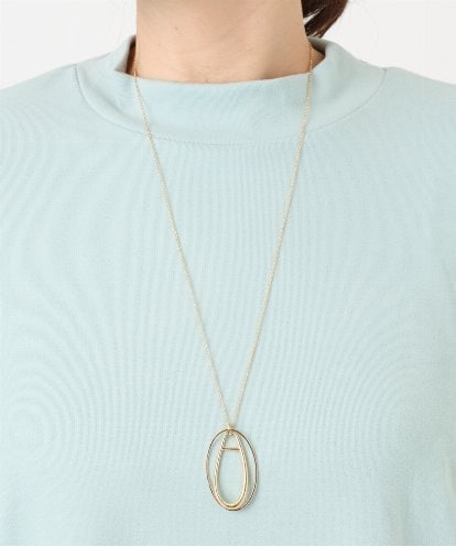 OZ2AD35039 eur3 メタルモチーフトップデザインネックレス