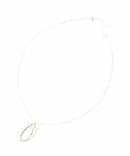 OZ2AD35039 eur3(エウルキューブ) メタルモチーフトップデザインネックレス ゴールド