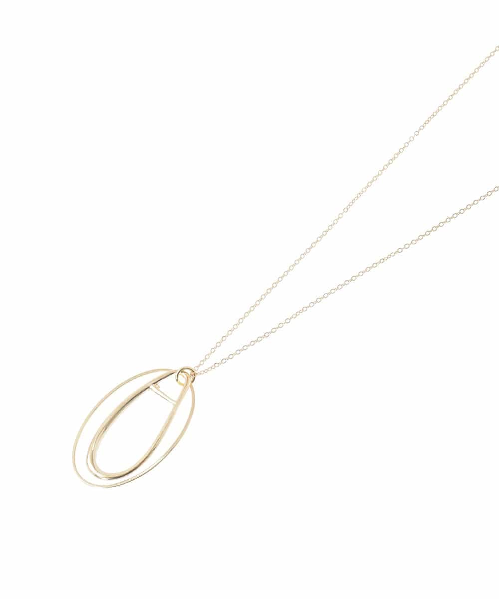 OZ2AD35039 eur3(エウルキューブ) メタルモチーフトップデザインネックレス ゴールド