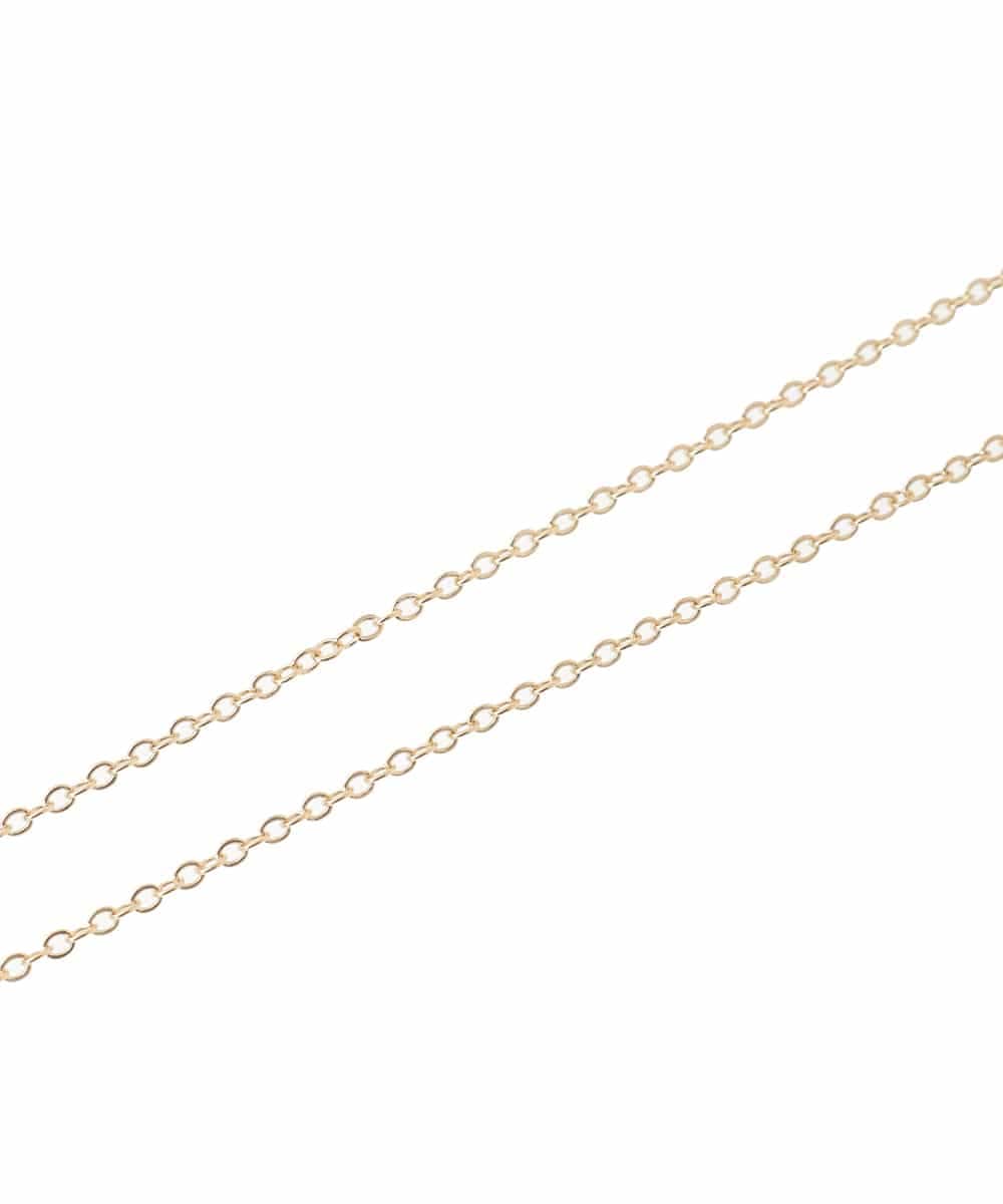 OZ2AD35039 eur3(エウルキューブ) メタルモチーフトップデザインネックレス ゴールド