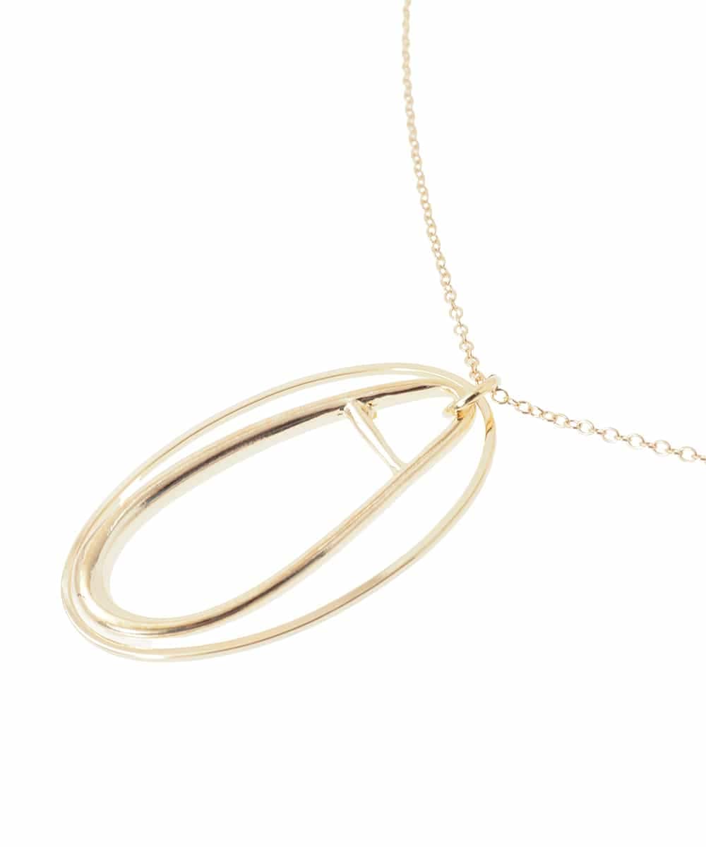 OZ2AD35039 eur3(エウルキューブ) メタルモチーフトップデザインネックレス ゴールド