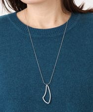 OZ2AD36039 eur3(エウルキューブ) マットメタルワントップモチーフネックレス シルバー