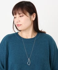 OZ2AD36039 eur3(エウルキューブ) マットメタルワントップモチーフネックレス シルバー