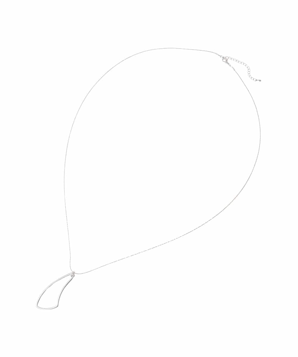 OZ2AD36039 eur3(エウルキューブ) マットメタルワントップモチーフネックレス シルバー