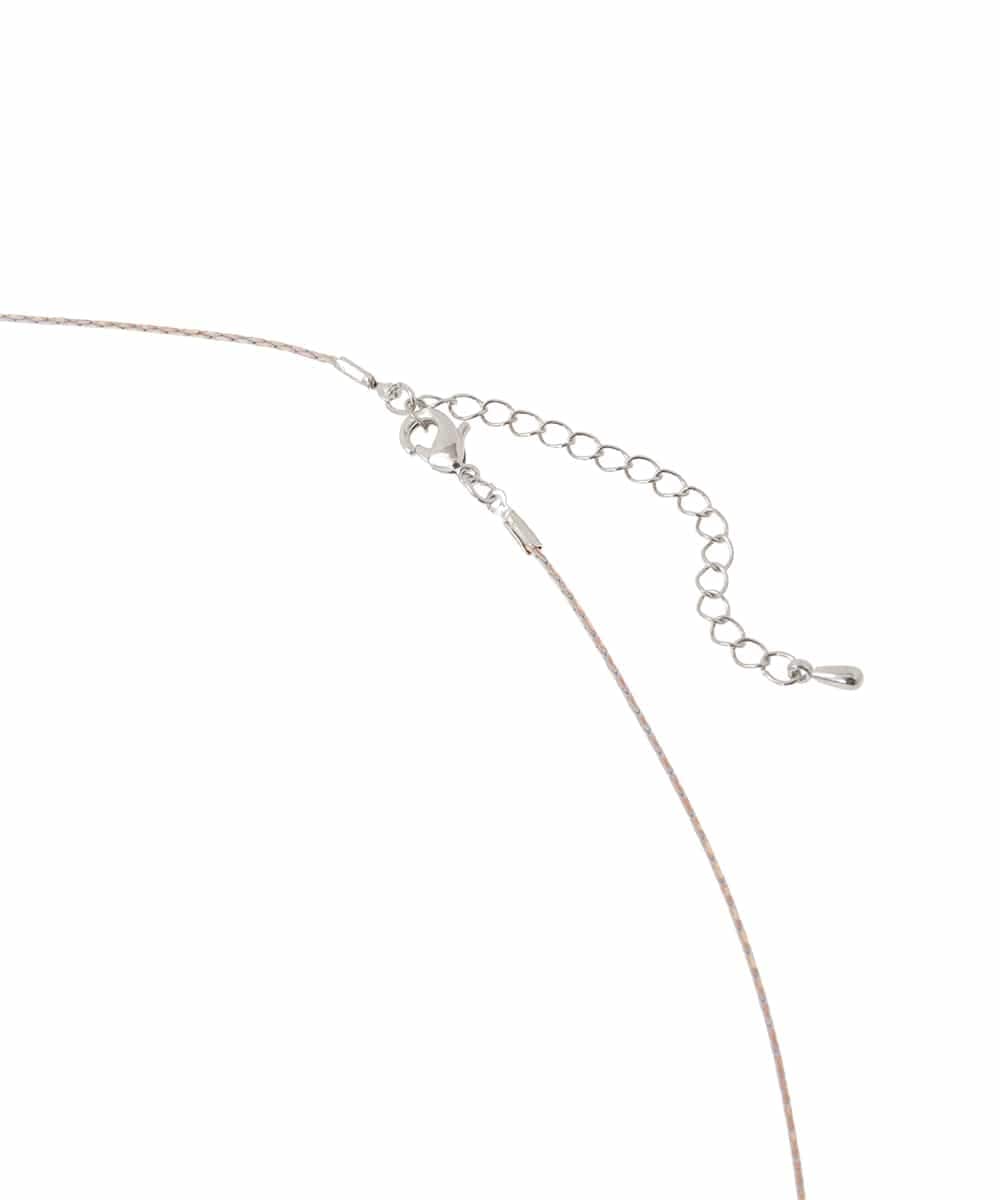 OZ2AD36039 eur3(エウルキューブ) マットメタルワントップモチーフネックレス シルバー