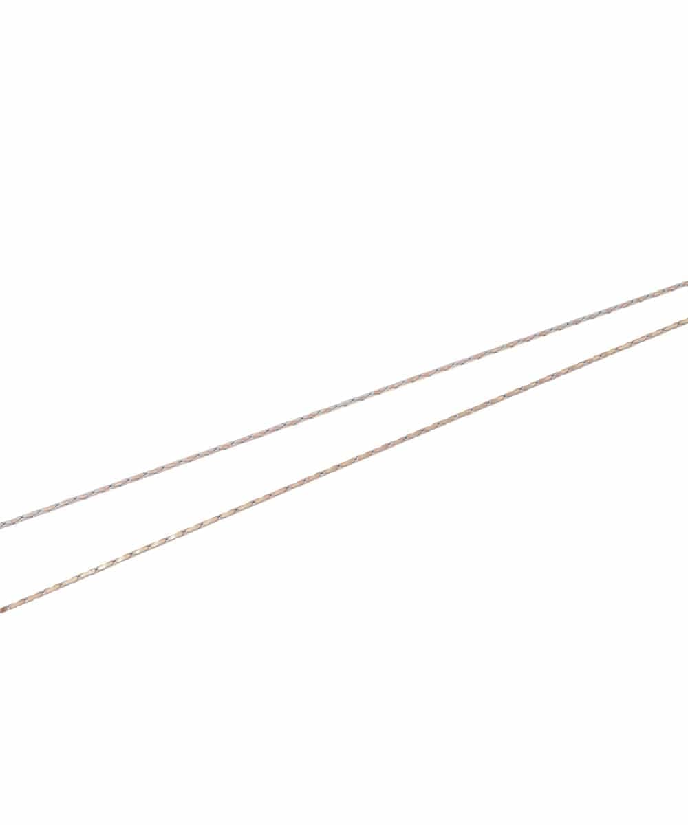 OZ2AD36039 eur3(エウルキューブ) マットメタルワントップモチーフネックレス シルバー