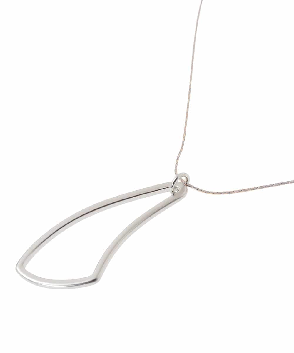 OZ2AD36039 eur3(エウルキューブ) マットメタルワントップモチーフネックレス シルバー