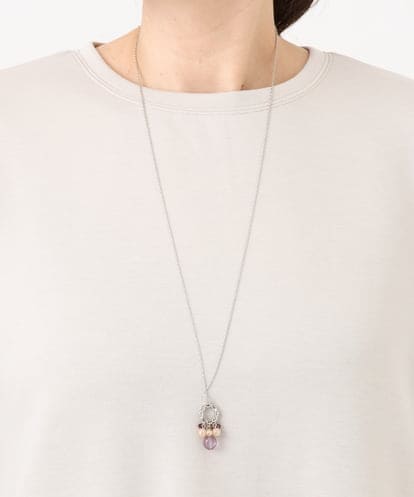 OZ2AD42039 eur3 スウェイビジューデザインロングネックレス