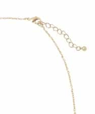 OZ2AD42039 eur3(エウルキューブ) スウェイビジューデザインロングネックレス ゴールド