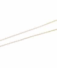 OZ2AD42039 eur3(エウルキューブ) スウェイビジューデザインロングネックレス ゴールド