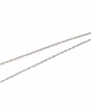 OZ2AD43039 eur3(エウルキューブ) メタル×パールワントップネックレス シルバー