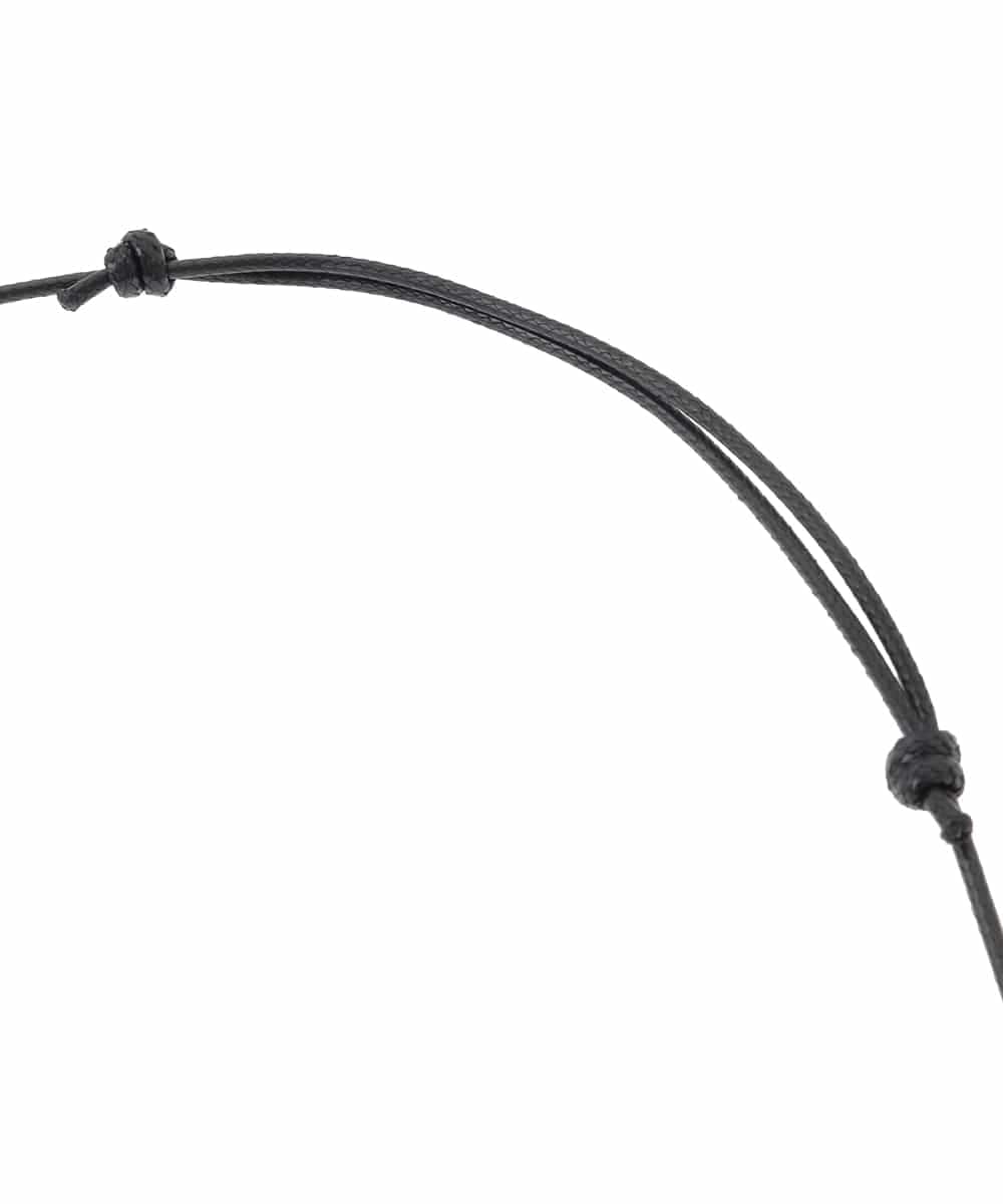 OZ2AD44039 eur3(エウルキューブ) ドロップモチーフコードネックレス シルバー