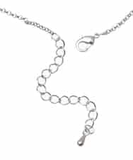 OZ2AS33035 eur3(エウルキューブ) リングチェーンポイントネックレス シルバー(96)