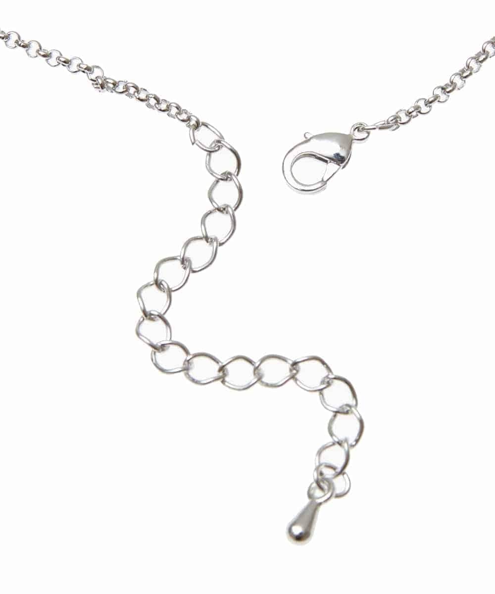 OZ2AS33035 eur3(エウルキューブ) リングチェーンポイントネックレス シルバー(96)