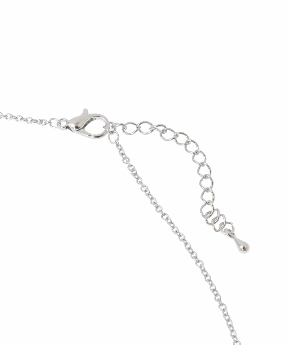 OZ2AS35030 eur3(エウルキューブ) ドロップモチーフデザインネックレス シルバー(96)
