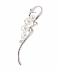 OZ2BD40029 eur3(エウルキューブ) ニュアンスメタルバーブローチ シルバー