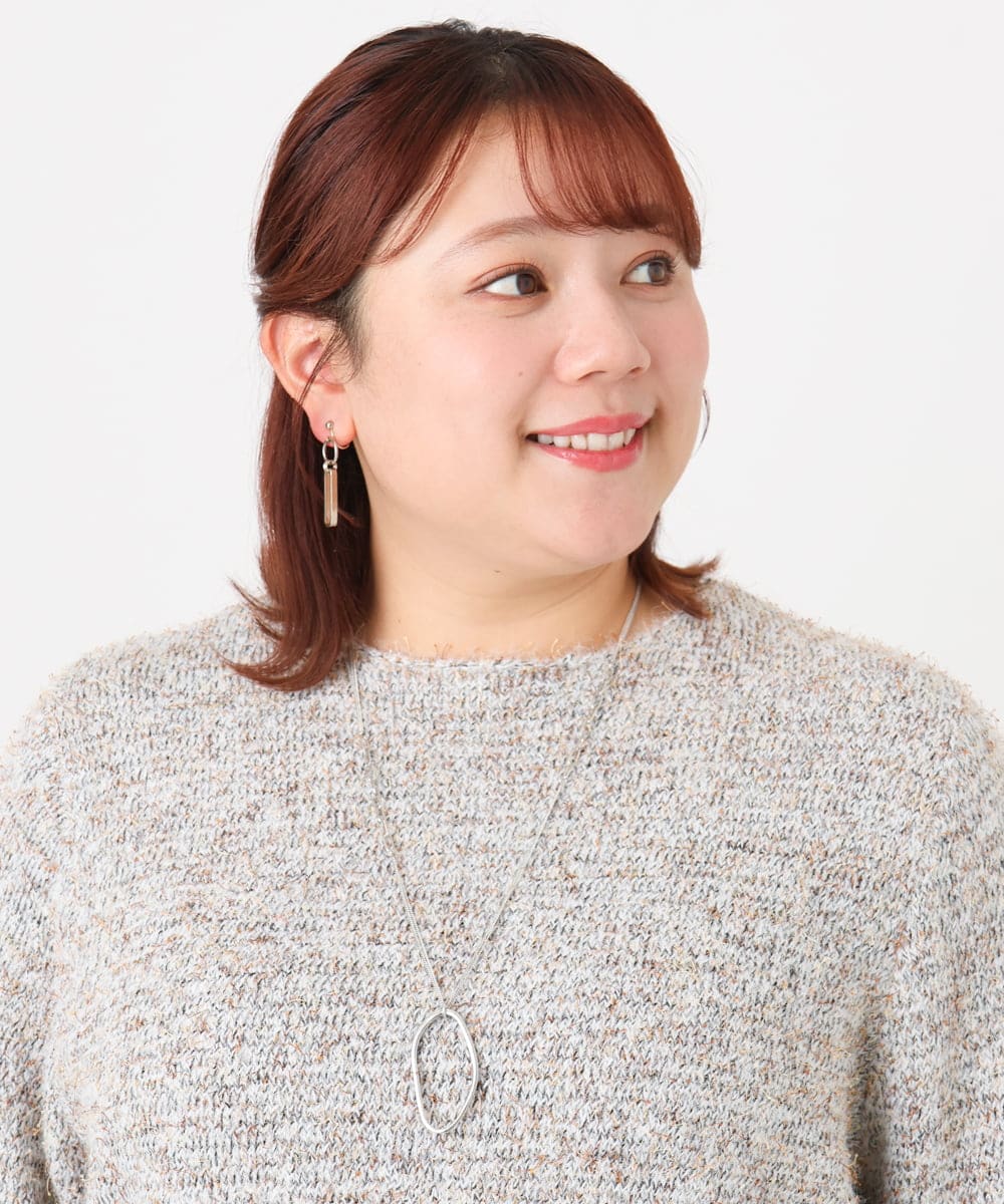 OZ2BD41039 eur3(エウルキューブ) ニュアンスサークルネックレス ゴールド