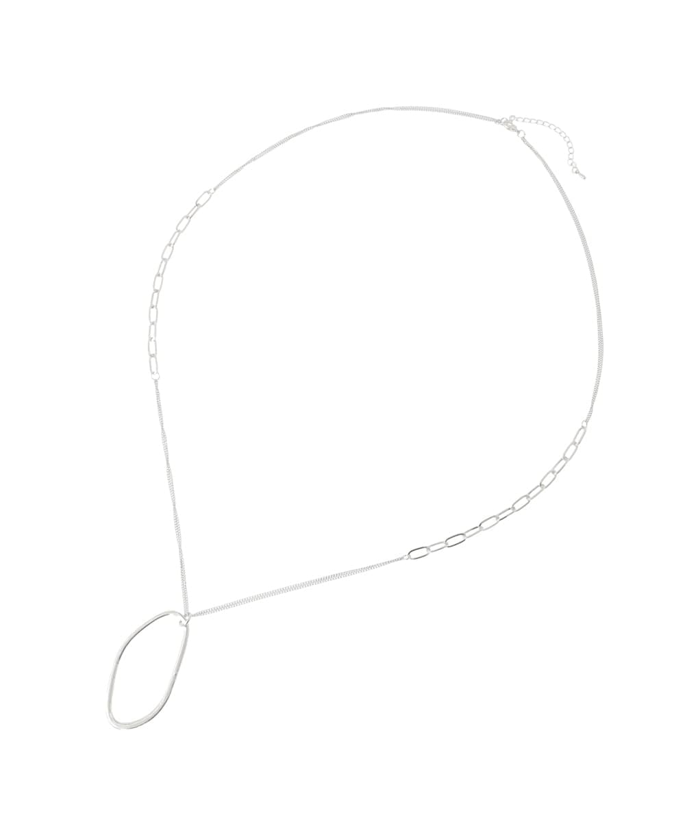 OZ2BD41039 eur3(エウルキューブ) ニュアンスサークルネックレス ゴールド