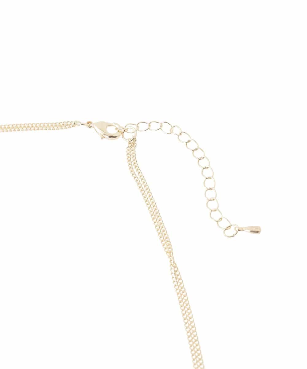 OZ2BD41039 eur3(エウルキューブ) ニュアンスサークルネックレス ゴールド