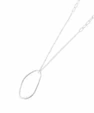 OZ2BD41039 eur3(エウルキューブ) ニュアンスサークルネックレス ゴールド