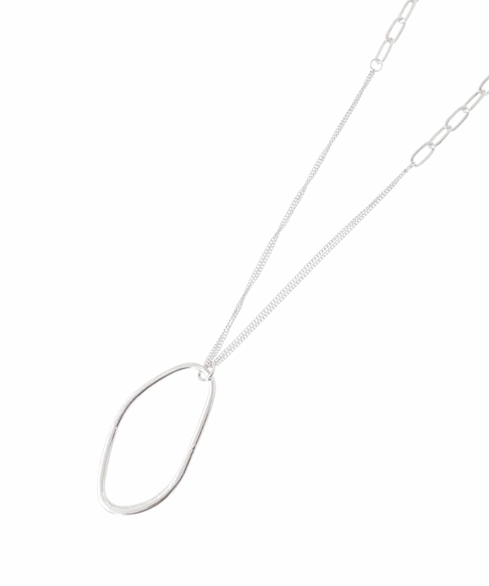 OZ2BD41039 eur3(エウルキューブ) ニュアンスサークルネックレス ゴールド