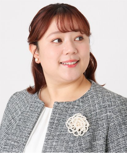 OZ2BD46034 eur3 パール調フラワーコサージュ