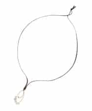 OZ2BD48039 eur3(エウルキューブ) パールビーズサークルネックレス ゴールド