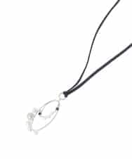 OZ2BD48039 eur3(エウルキューブ) パールビーズサークルネックレス ゴールド