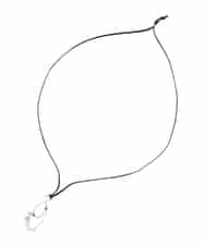 OZ2BD48039 eur3(エウルキューブ) パールビーズサークルネックレス シルバー